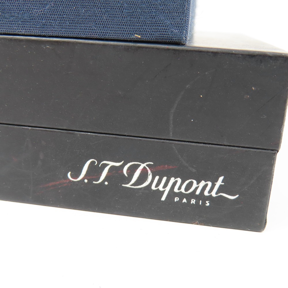41660*1 jpy start *Dupont Dupont beautiful goods lighter for case box 5 point set BOX set sale small articles black 