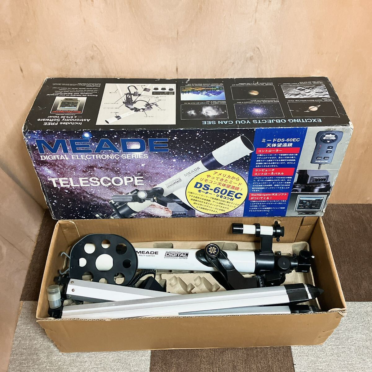  accessory completion goods MEADE Mead DS-60EC heaven body telescope 