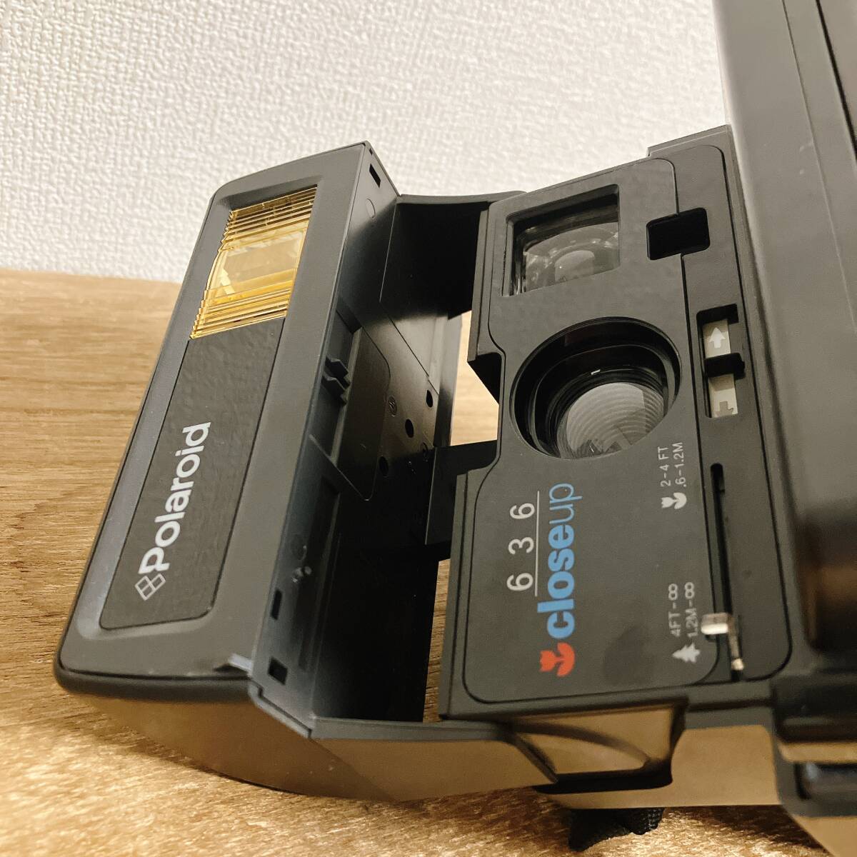 動作未確認 Polaroid ポラロイド 636 closeup インスタントカメラ　６３６クローズアップカメラ_画像7