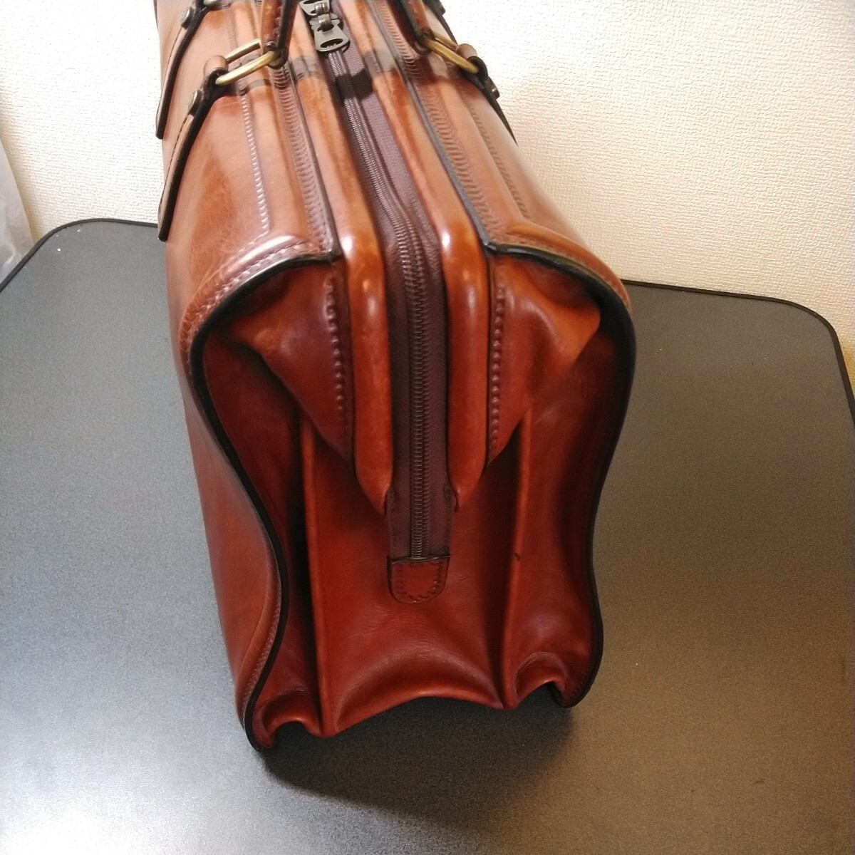  beautiful goods Barantani plant tongue person .. leather hand made Dulles bag Italy made buy price 180000 jpy 