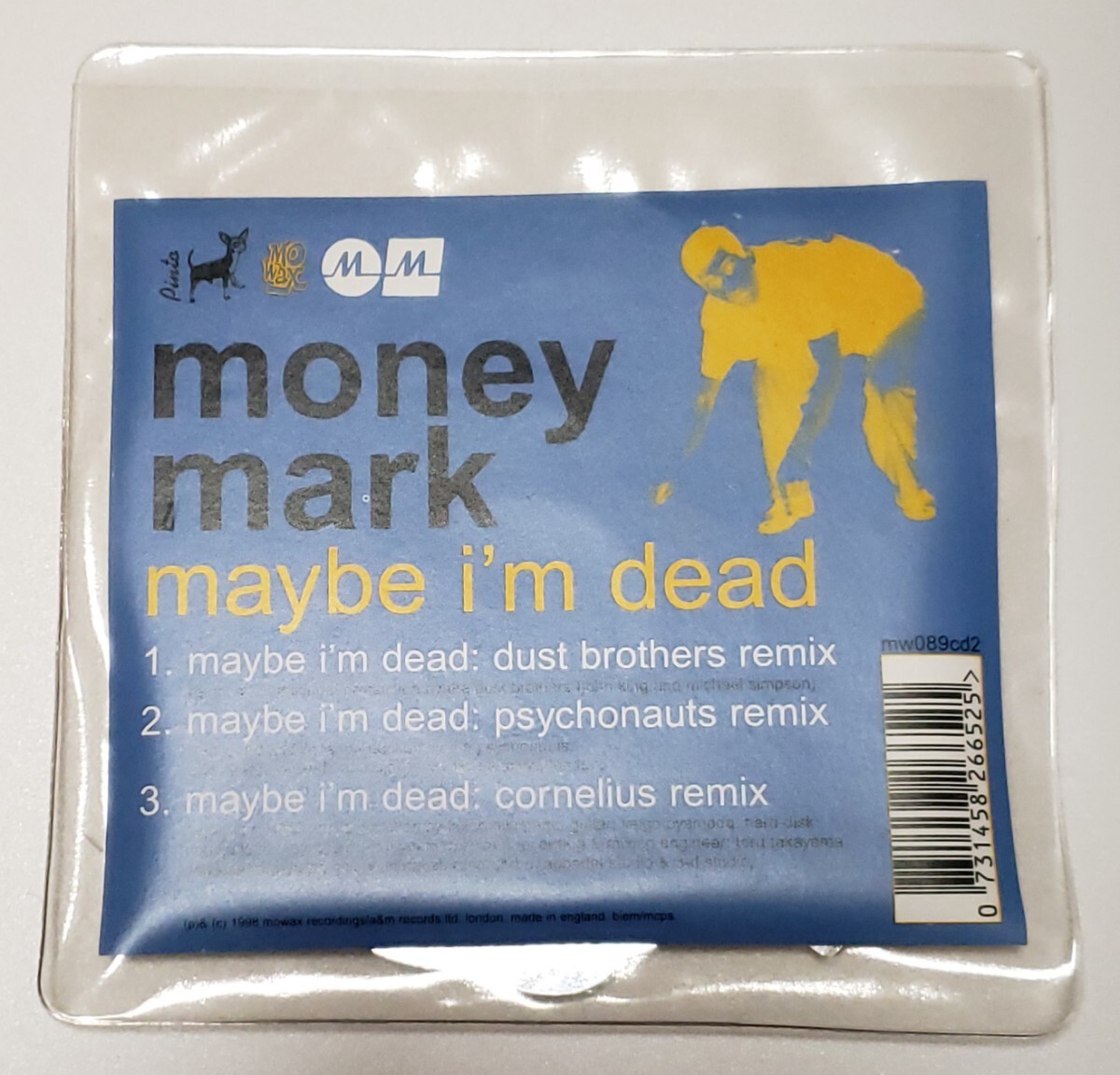 Money Mark Maybe I’m Dead (CD, Mini, Shape, Single, CD2) マニー マーク mowax 変形CDシングル CD2 Money Mark Maybe I’m Dead (CD, Mini, Shape, Single, CD2) マニー マーク mowax 変形CDシングル CD2
