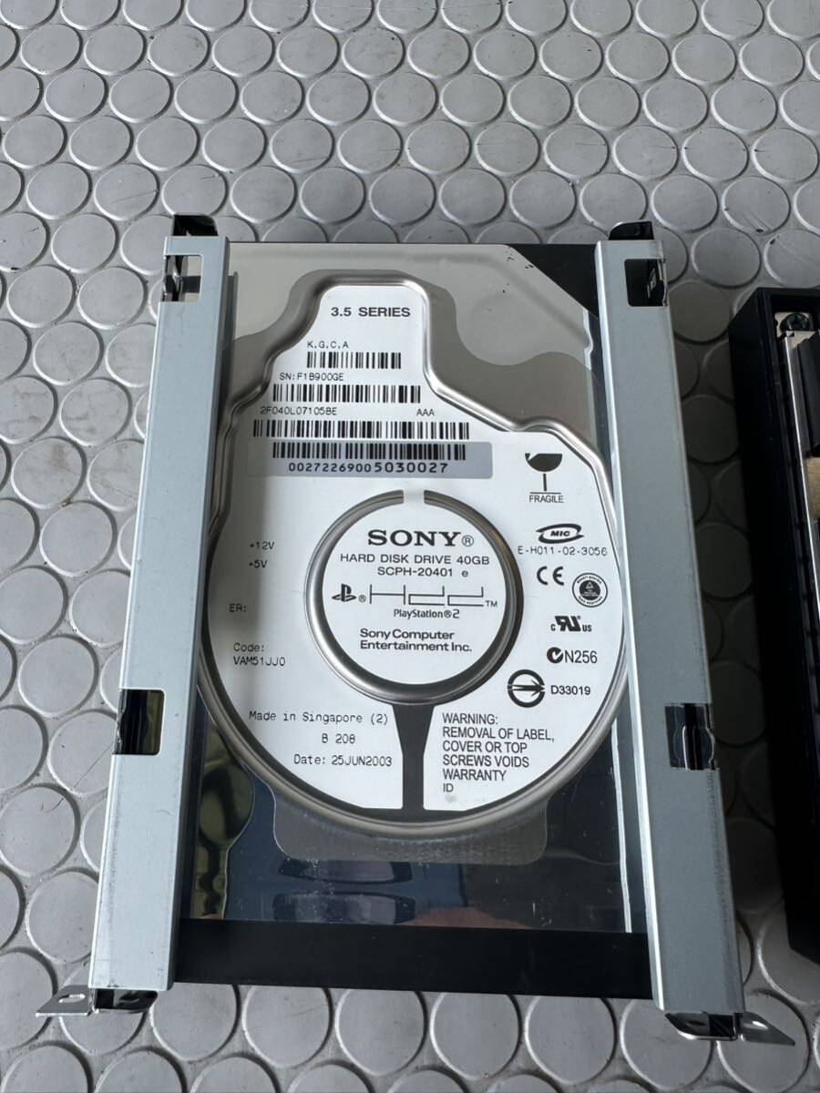 プレイステーション2 BB Unit （EXPANSION BAY タイプ 40GB） SCPH-20401 PS2 HDD 送料520円_画像2