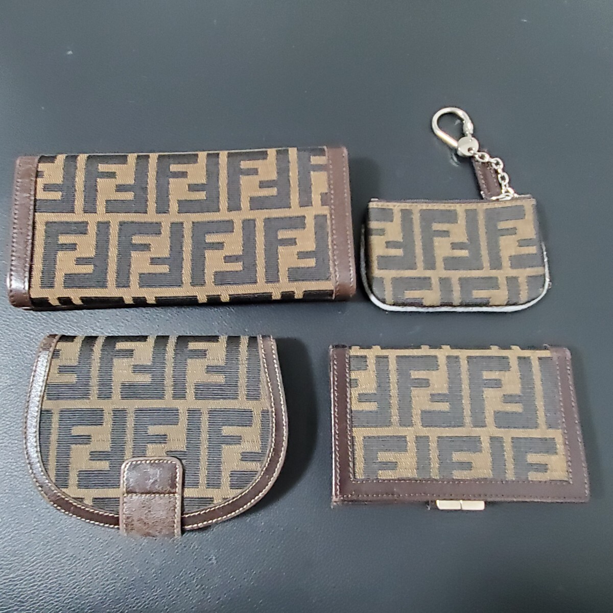 1円～FENDI フェンディ ズッカ柄 財布セット まとめ売り 4個セット 026_画像2