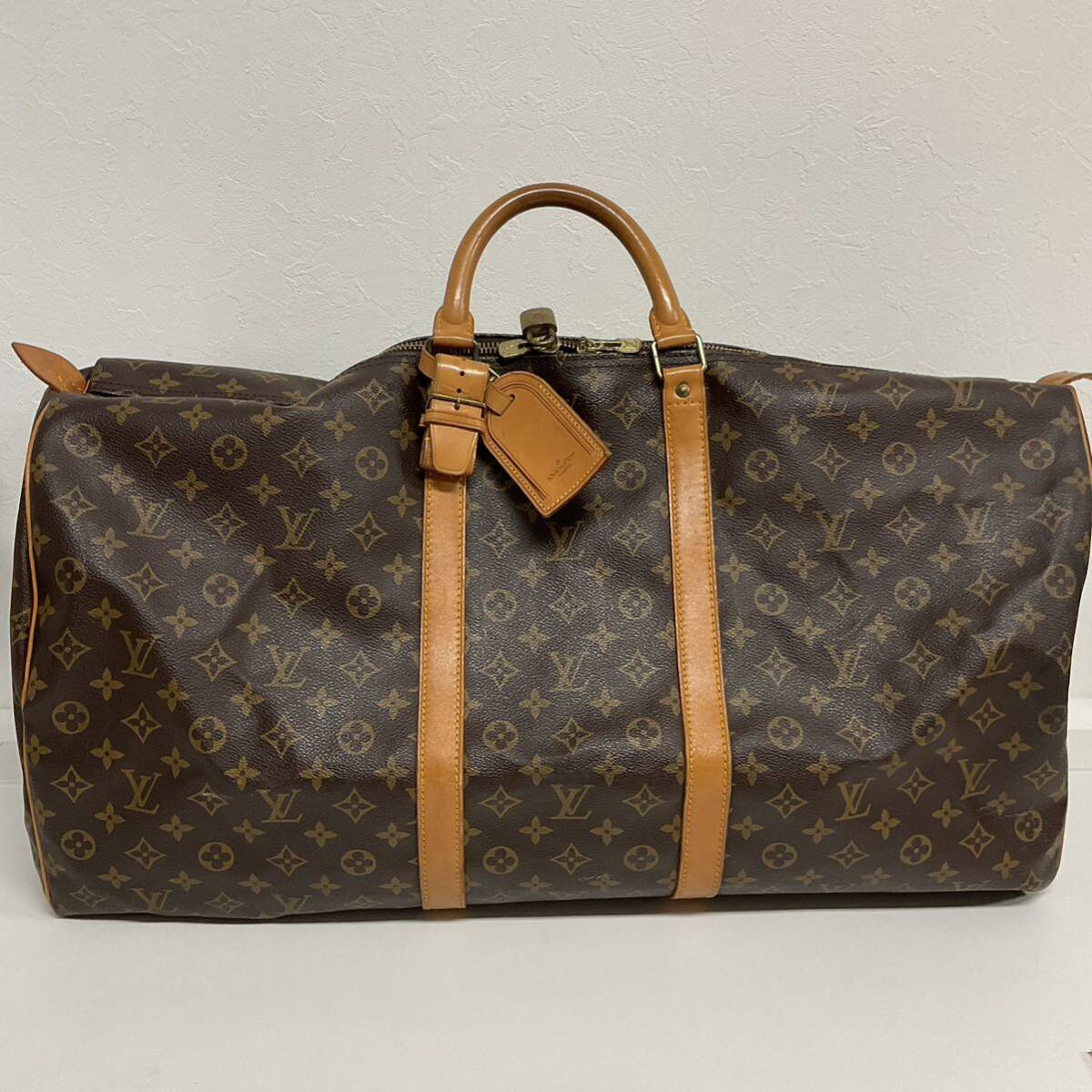 営KZ357-120◆ LOUIS VUITTON／ルイヴィトン キーポル60 モノグラム ユニセックス ボストンバッグ トラベルバッグ の画像1