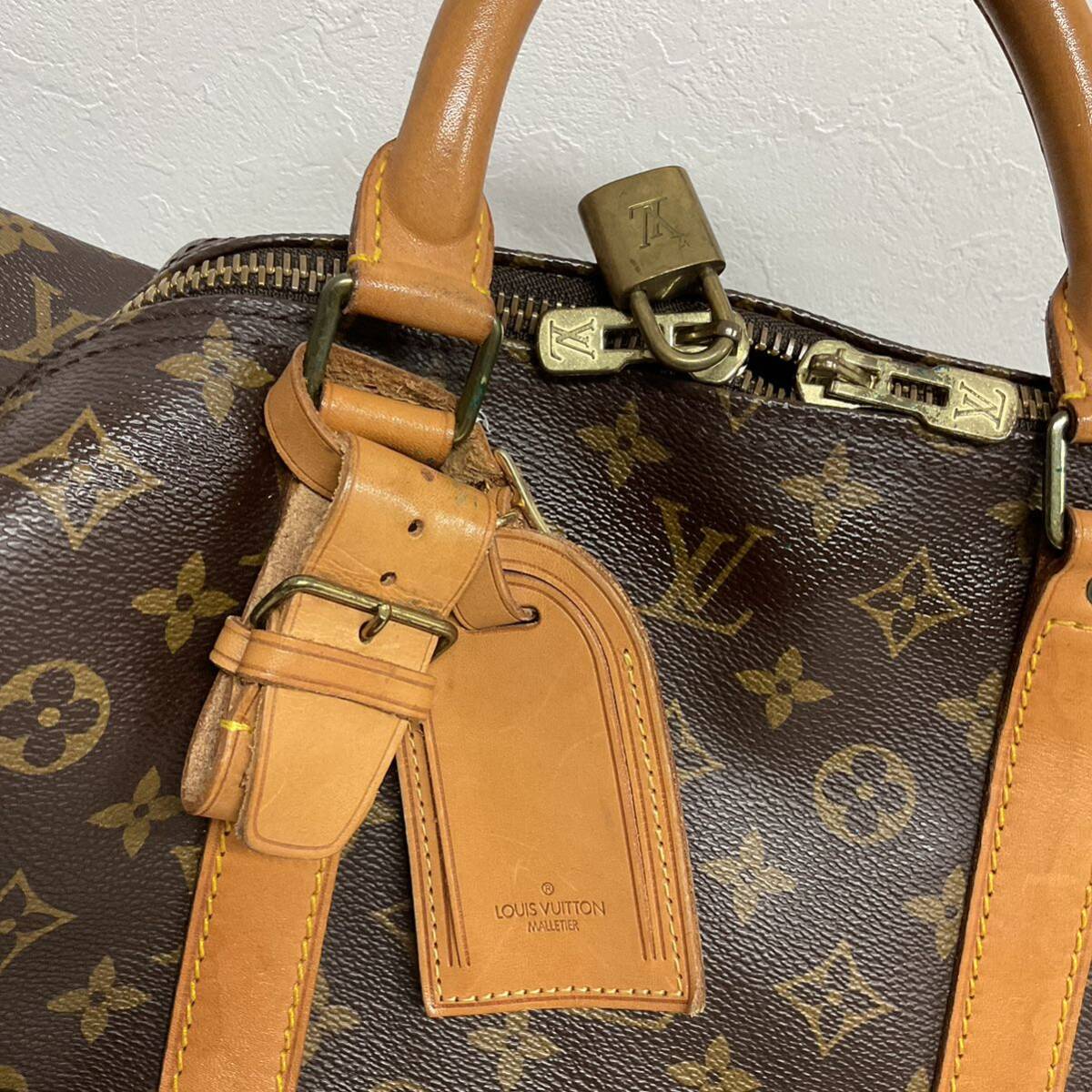 営KZ357-120◆ LOUIS VUITTON／ルイヴィトン キーポル60 モノグラム ユニセックス ボストンバッグ トラベルバッグ の画像2