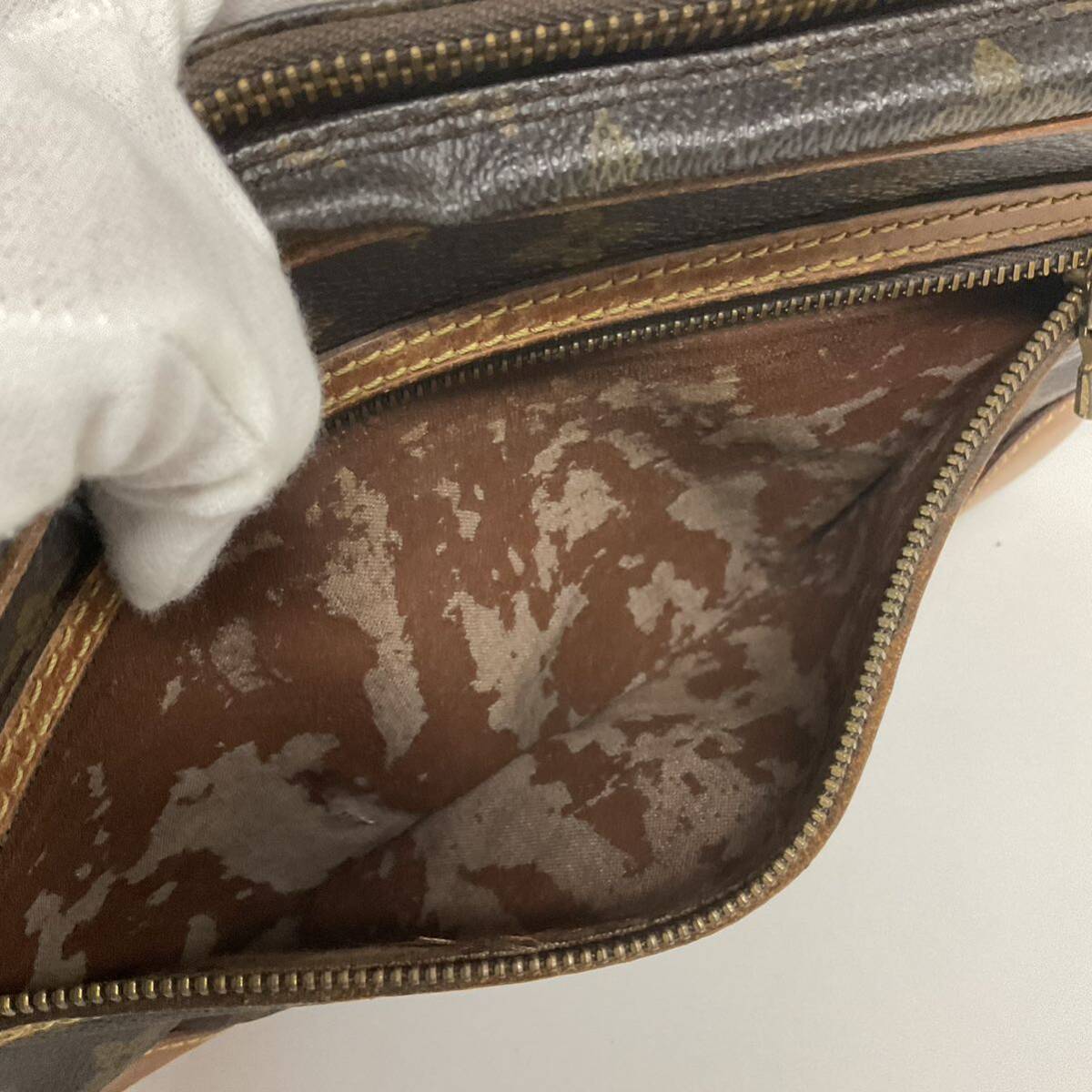 営MK019-60◆ LOUIS VUITTON ／ルイヴィトン 【M51825】モノグラム マルリードラゴンヌ クラッチバッグ セカンドバッグ _画像6