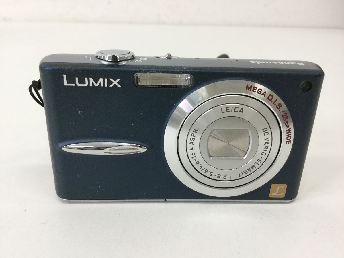 ●営SR147-60　 Panasonic デジタルカメラ LUMIX ルミックス DMC-FX30-A ブルー コンパクトデジタルカメラ_画像5