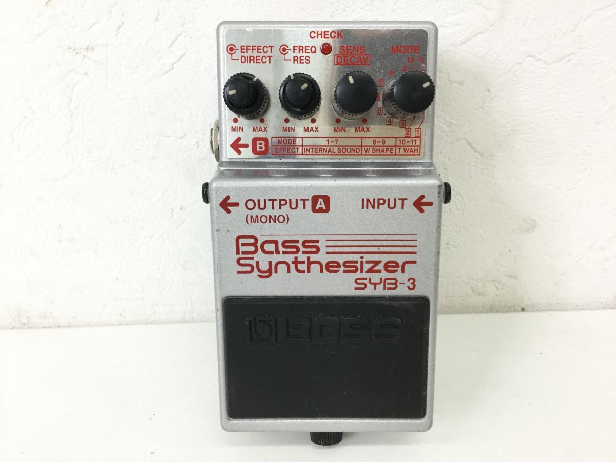 ●営HS274-60 BOSS ボス SYB-3 Bass Synthesizer ベース用 エフェクター ベース・シンセサイザーの画像1