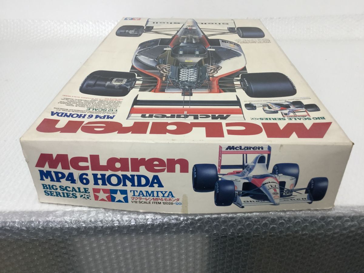 ●営KZ923-120 1/12 マクラーレンホンダ MP4/6 McLaren HONDA タミヤ プラモデルの画像4