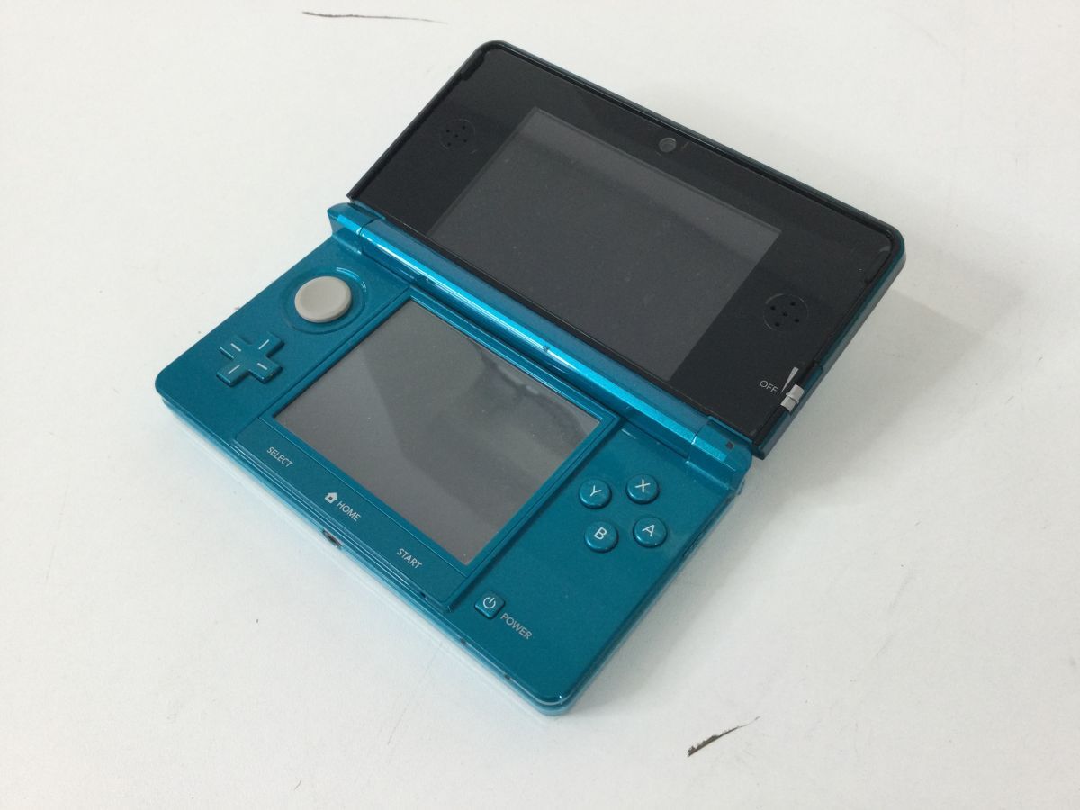 ●代DM107-60 【初期化済み】 Nintendo 3DS アクアブルー CTR-S-JPN-CO 本体 任天堂の画像8