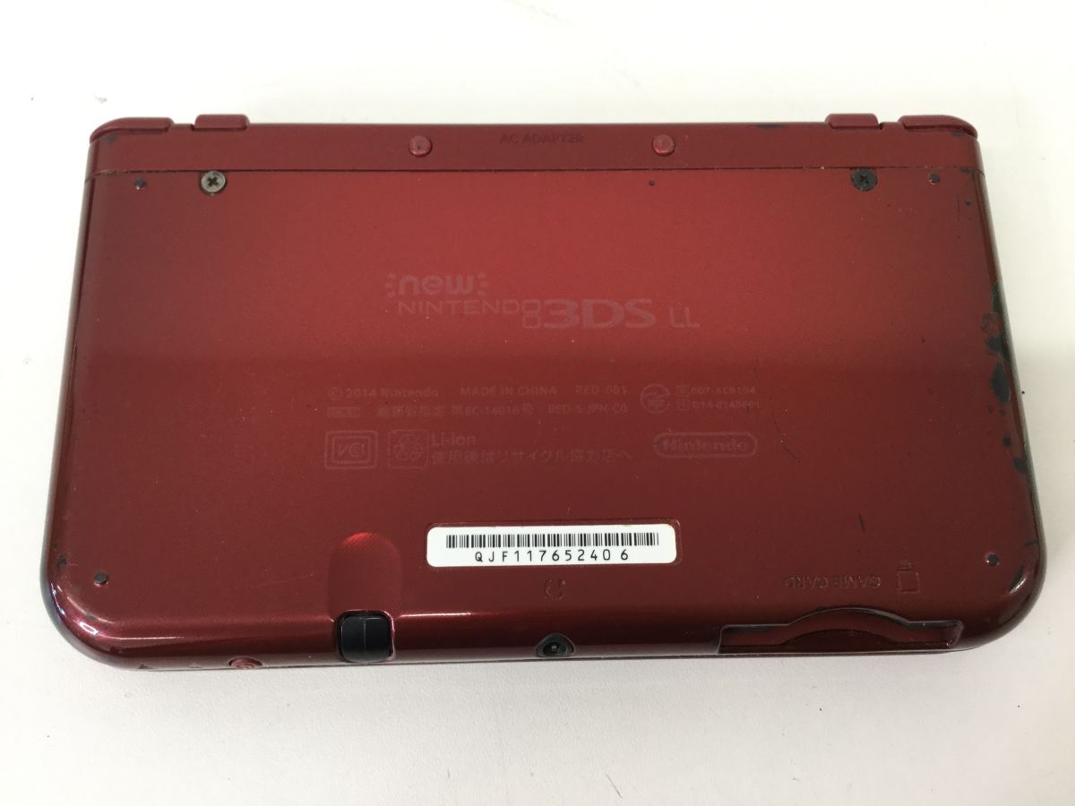●営FU599-60 任天堂 NINTENDOO newニンテンドー 3DS LL RED-001の画像8