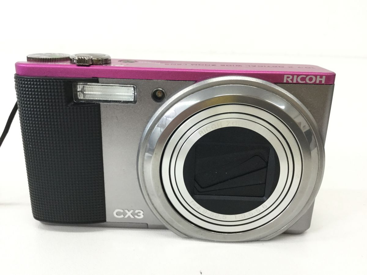 ●営AD823-60 RICOH CX3 リコー コンパクトデジタルカメラ デジカメの画像4