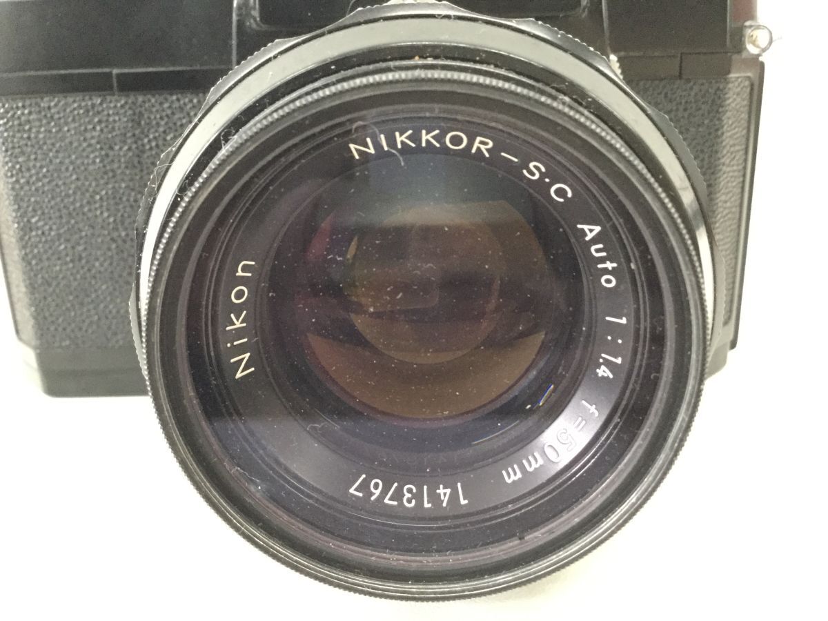 ●営SR225-80　Nikon ニコン Nikomat フィルムカメラ NIKKOR-S.C Auto 50mm 1:1.4 レンズ_画像3
