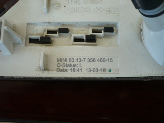 |(^o^) BMW F54 other MINI Mini original side fender marker left right side flasher turn signal G 52404067