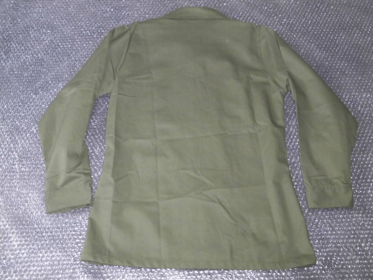 Used 古着 ヴィンテージ 米軍実物 ユーティリティシャツ S～M( 長袖シャツ ミリタリーシャツ ) アメリカ軍　ビンテージ DLA100-87-C-0459 _画像5