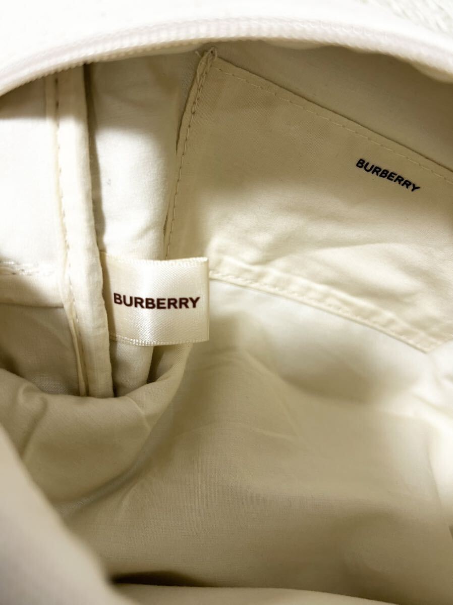 【新品 未使用】1円〜 BURBERRY バーバリー ポーチ セカンドバッグ クラッチ ハンドキャンバス ゴールド 金具 ビジネス レディースメンズ_画像8