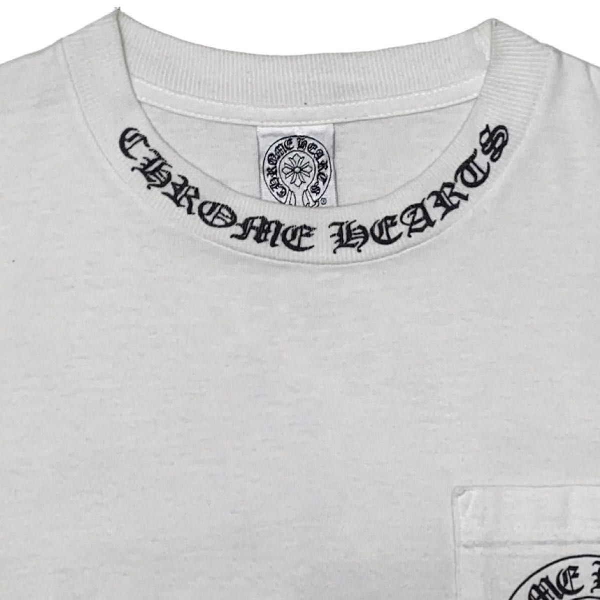 CHROME HEARTS クロムハーツ 初期 半袖 プリント Tシャツ ポケット Tee ポケT トップス VINTAGE 古着