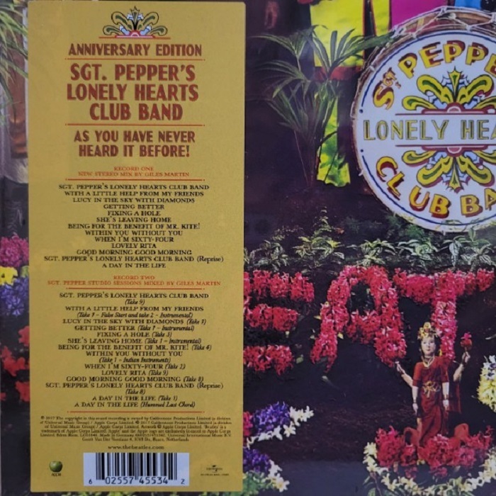 未開封・2LP The Beatles「Sgt. Pepper's Lonely Hearts Club Band」0602557455342_画像2