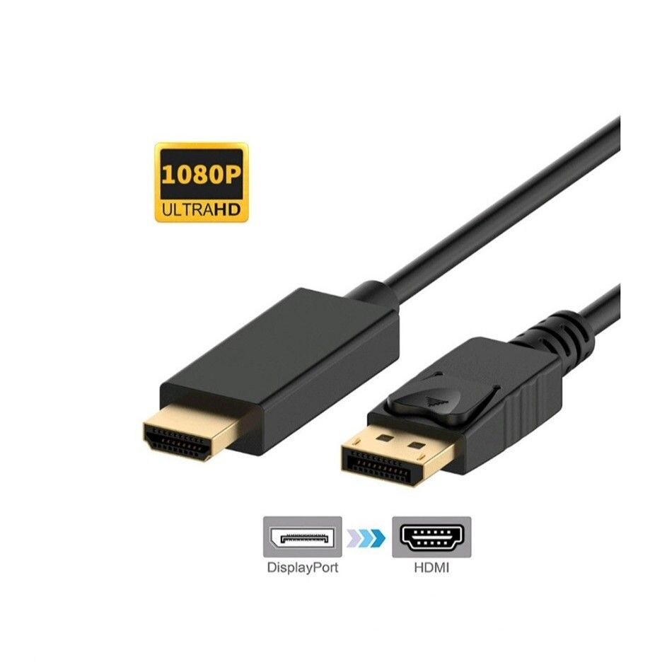 DisplayPort to HDMI 変換ケーブル 3M