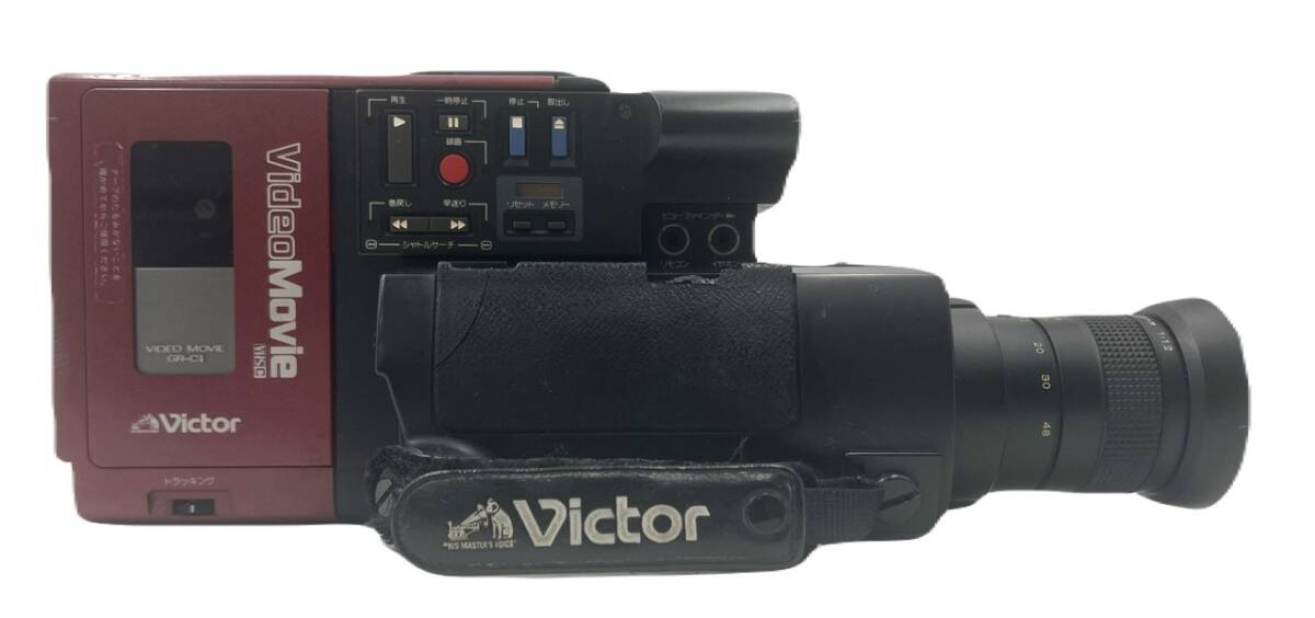  Victor video camera Victor GR-C1 VIDEO MOVIE1984 year VHS-C movie [ back *tu* The * Future ] appearance model 