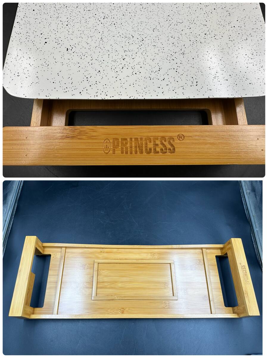 新品 未使用 ホットプレート テーブル グリルストーン PRINCESS Table Grill Stone 103033_画像7