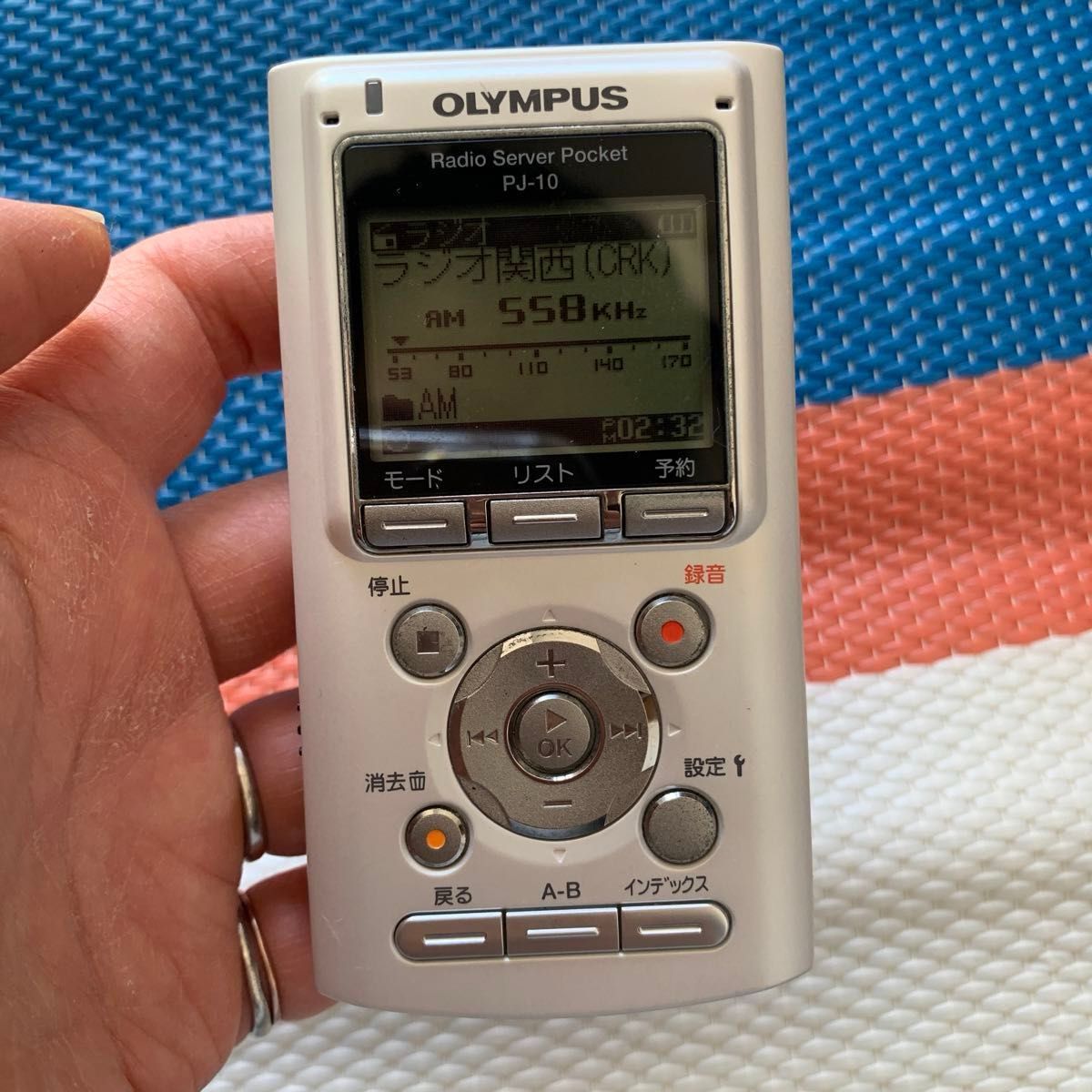 中古 OLYMPUS RADIO Pocket PJ-10 ボイスレコーダー