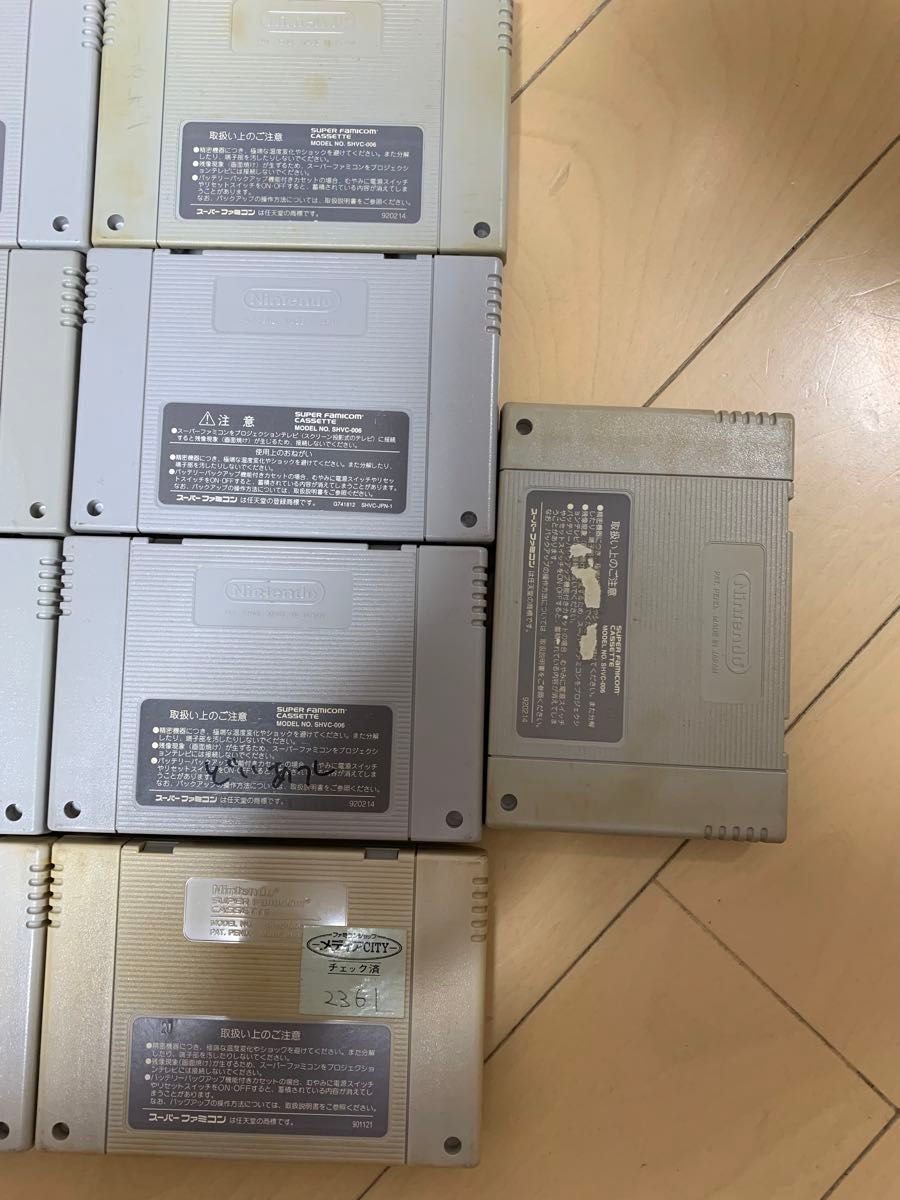  中古 スーパーファミコン ソフト SFC 13点 【動作品】