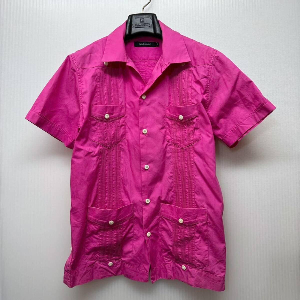 1piu1uguale3 ... рубашка    рекомендуемая розничная цена 48,600  йен  6(XL)  стоимость доставки 230  йен 〜 ... CUBA SHIRT AKM wjk ... розовый  ...