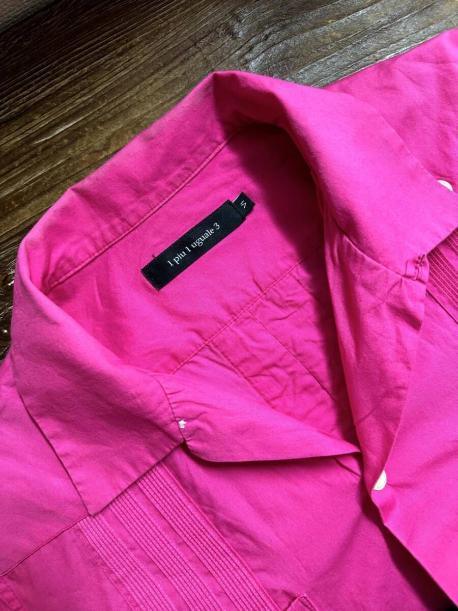 1piu1uguale3 ... рубашка    рекомендуемая розничная цена 48,600  йен  6(XL)  стоимость доставки 230  йен 〜 ... CUBA SHIRT AKM wjk ... розовый  ...