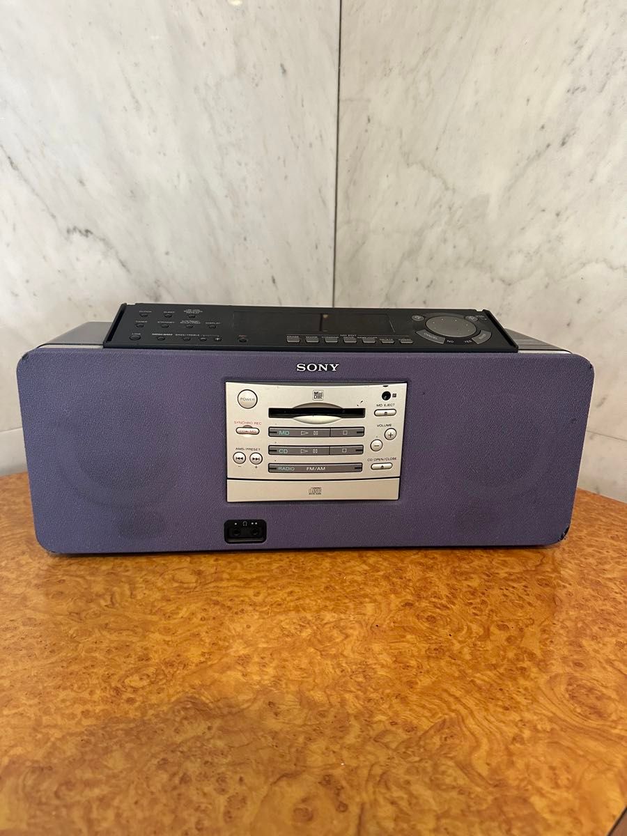ZS-M5 CD MD オーディオ機器 SONY ラジカセ ソニー 動作未 ZS-M5 CD MD オーディオ機器 SONY ラジカセ ソニー 動作未