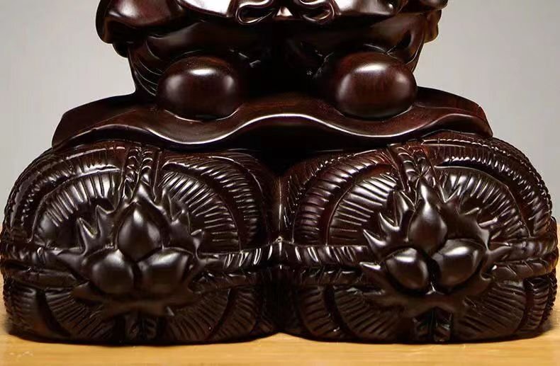  high quality * tree carving Buddhism industrial arts precise skill large black heaven . image precise sculpture ebony tree ... finishing goods 