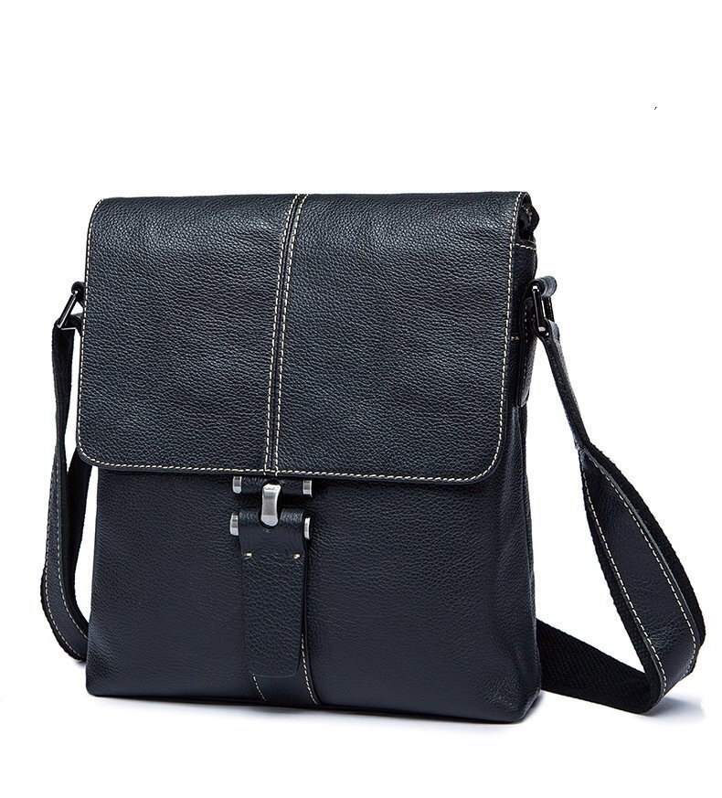  beautiful goods appearance * original leather shoulder bag retro casual vertical men's cow leather bag for man bag diagonal .. bag 