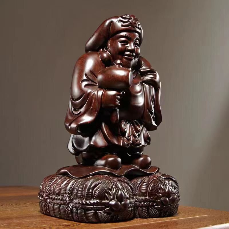  high quality * tree carving Buddhism industrial arts precise skill large black heaven . image precise sculpture ebony tree ... finishing goods 