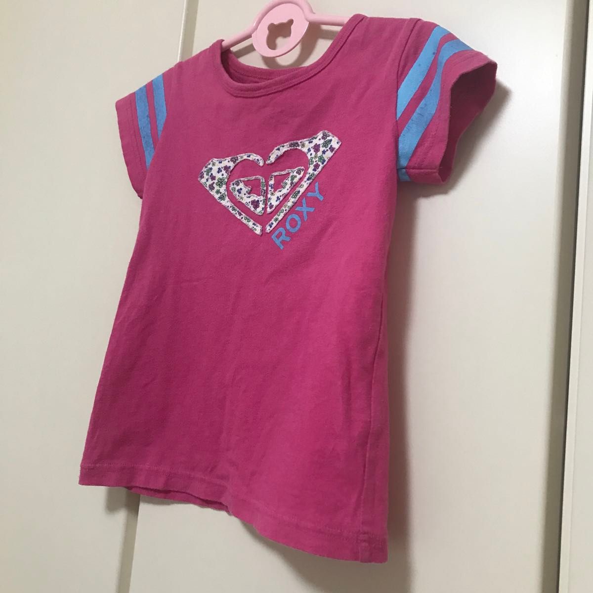 ROXY 半袖Tシャツ 110cm ロキシー ピンク キッズ 女の子 ベビー服