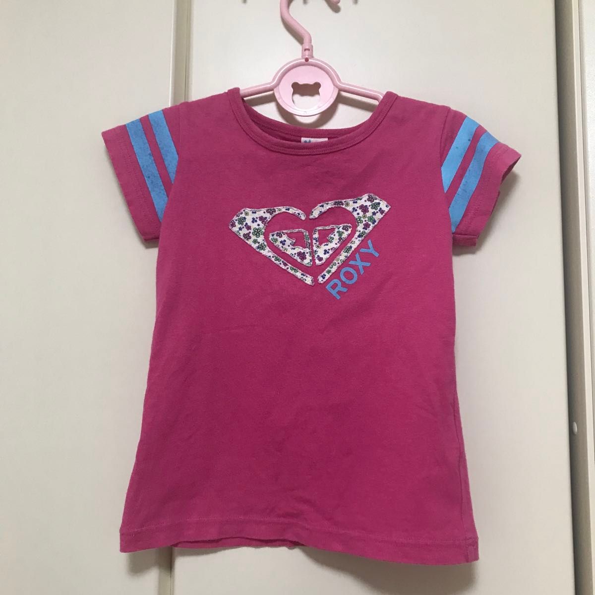 ROXY 半袖Tシャツ 110cm ロキシー ピンク キッズ 女の子 ベビー服