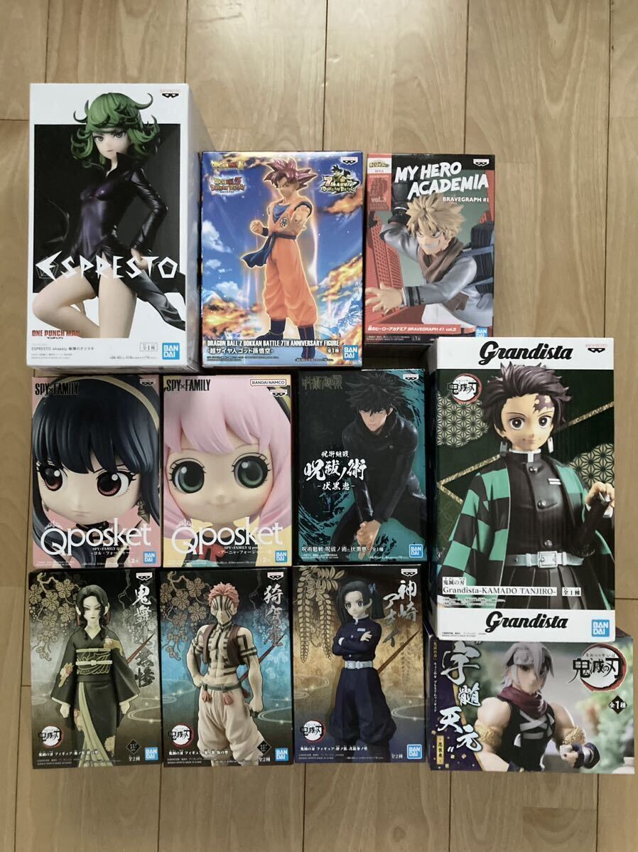 Bibian 比比昂- 未開封フィギュアまとめ11体セット鬼滅の刃SPY Bibian 比比昂- 未開封フィギュアまとめ11体セット鬼滅の刃SPY