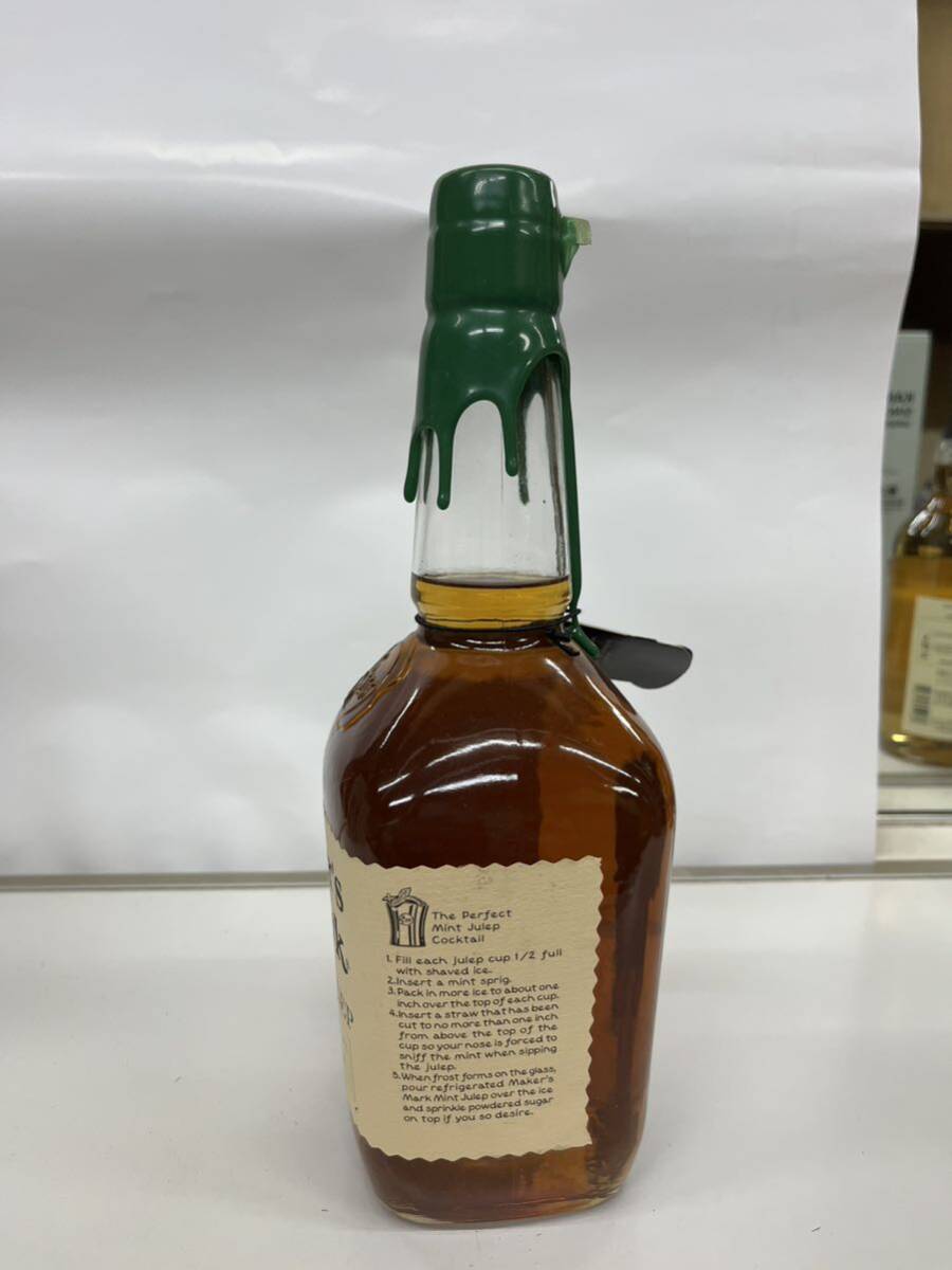 【新品 未開栓】メーカーズマーク ミントジュレップ 1000ml【Maker's Mark MINT JULEP】_画像4