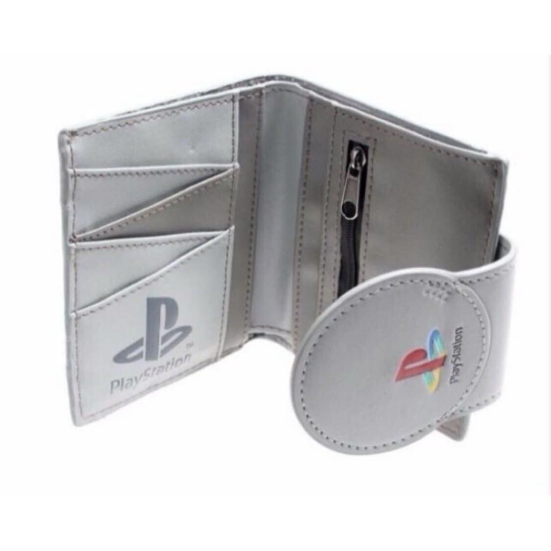 新品 SONY ソニー PlayStation 初代 プレイステーション クラシック プレステ PS1 財布 ウォレット 二つ折り財布 Wallet グッズ ゲーム_画像2