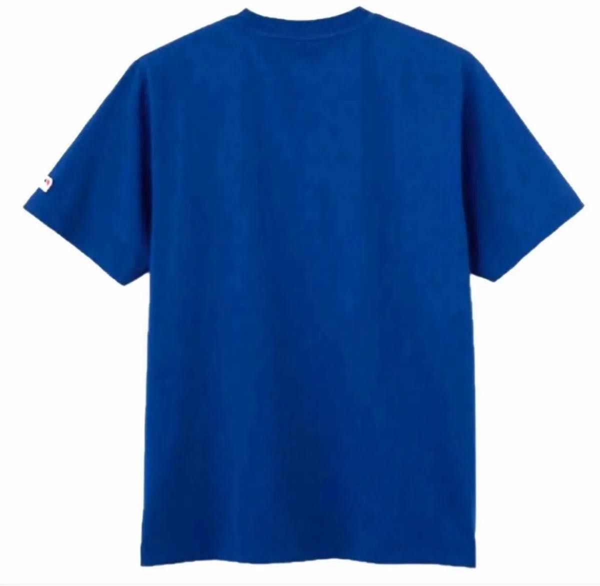 新品　MLB公式　ロサンゼルス・ドジャース　　Tシャツ(半袖)  3Lサイズ　大きいサイズ　　　　ブルー　青　綿100% 大谷翔平