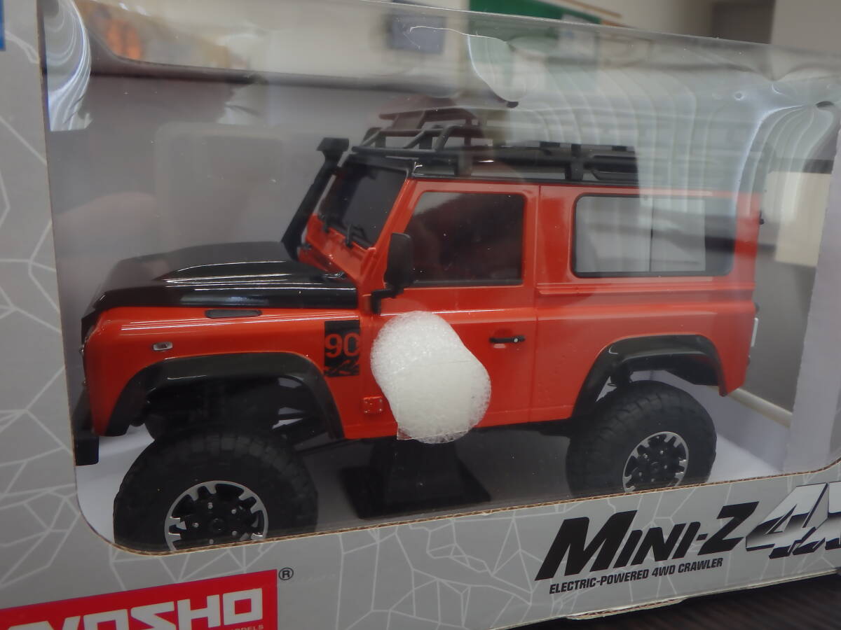 ## новый товар не использовался Kyosho 1/24RC Mini-Z 4×4 дамский комплект Land Rover Defender 90 приключения Phoenix orange # прекрасный товар 