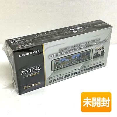 COMTEC/コムテック ドライブレコーダー ZDR048 デジタルインナーミラー機能搭載 SDカード付属 200万画素[ZDR-048]_画像1