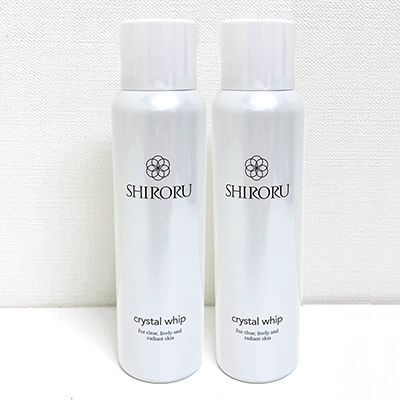 【２個セット/計240g】SHIRORU/シロル クリスタルホイップ 120g 〈洗顔料〉 crystal whip_画像1