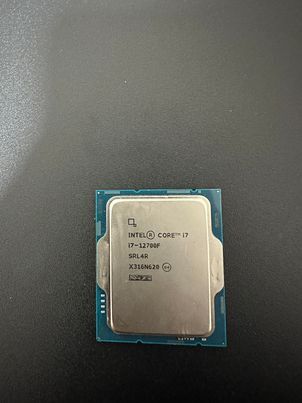 CPU Intel Intel Core I7-12700F processor used operation not yet verification junk 