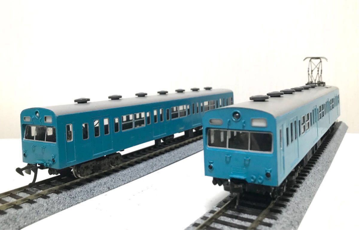洋服通販 - 新作アイテムを HOゲージ 103系通勤型電車 スカイブルー 2両セット|Yahoo JR、国鉄車輌