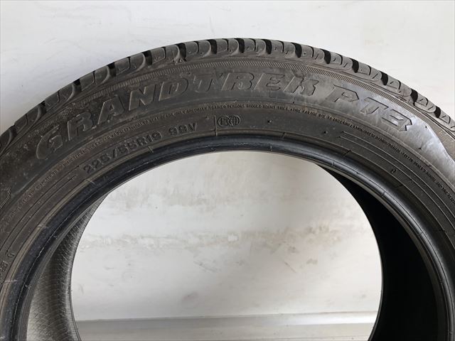 激安中古タイヤ　　225/55R19 99V ダンロップ　　GRANDTREKPT3 22年製　　4本_画像7