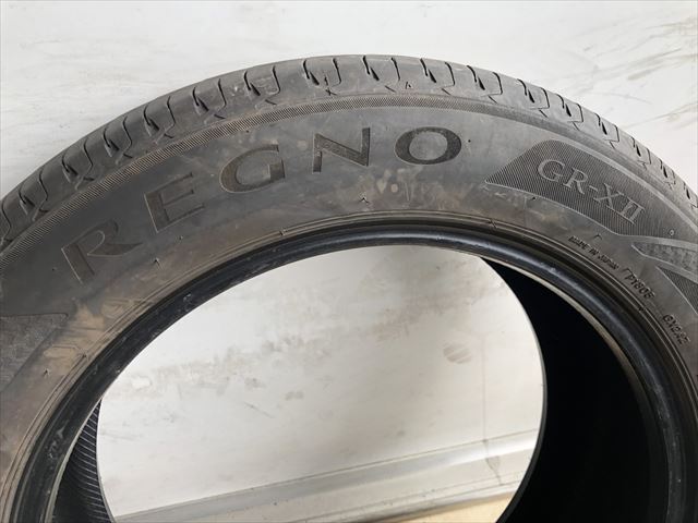 激安中古タイヤ　　215/55R17 94V BS REGNO GR-XⅡ　　19年製　　4本_画像7