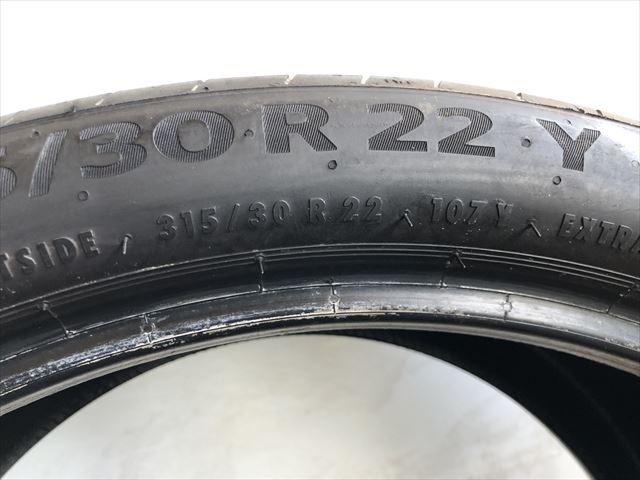 激安中古タイヤ　前後用　　275/35R22 104Y / 315/30R22 107Y コンチネンタル　premium contact6 ☆　19年製　　4本_画像7