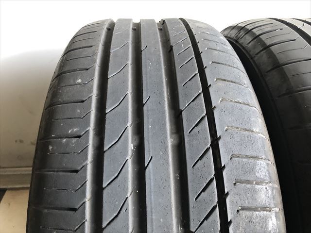 激安中古タイヤ　　225/50R17 94W コンチネンタル　contisportcontact5 MO 18年製　　4本_画像2