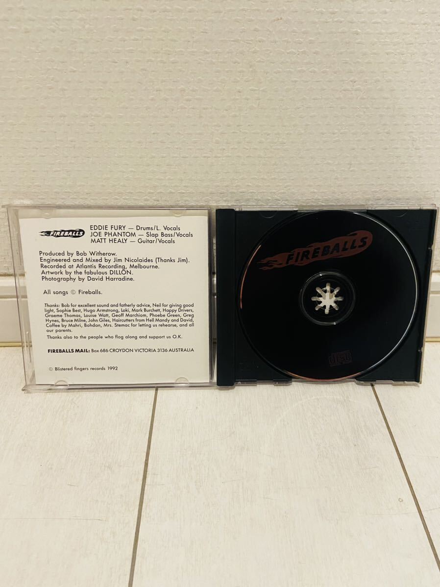 Fireballs Terminal Haircut・CD・1992・80's 90's 00's neo rockabilly・psychobilly・ネオロカビリー・サイコビリー・検索用_画像3