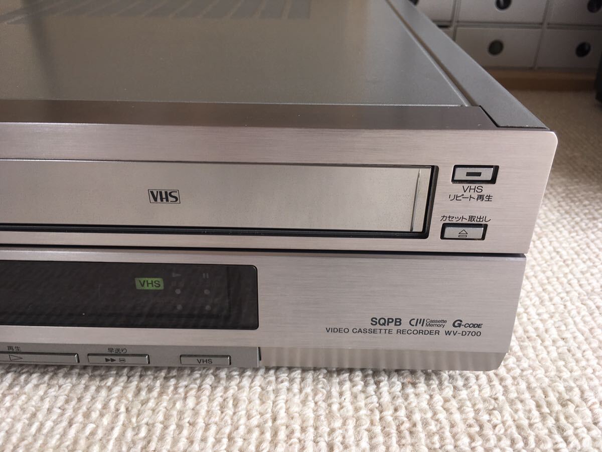 SONY ソニー WV-D700 美品 DVカセット MiniDV ビデオデッキ ビデオカセットレコーダー ジャンク品_画像2